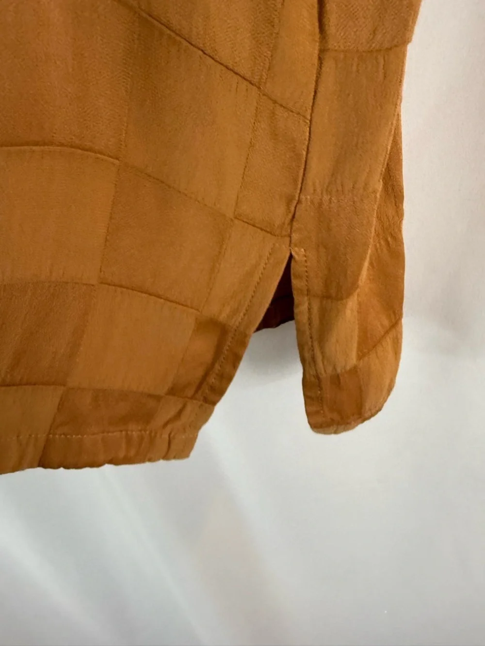 Brixton women  Short-Sleeve Button-Up Shirt in Rust size: S